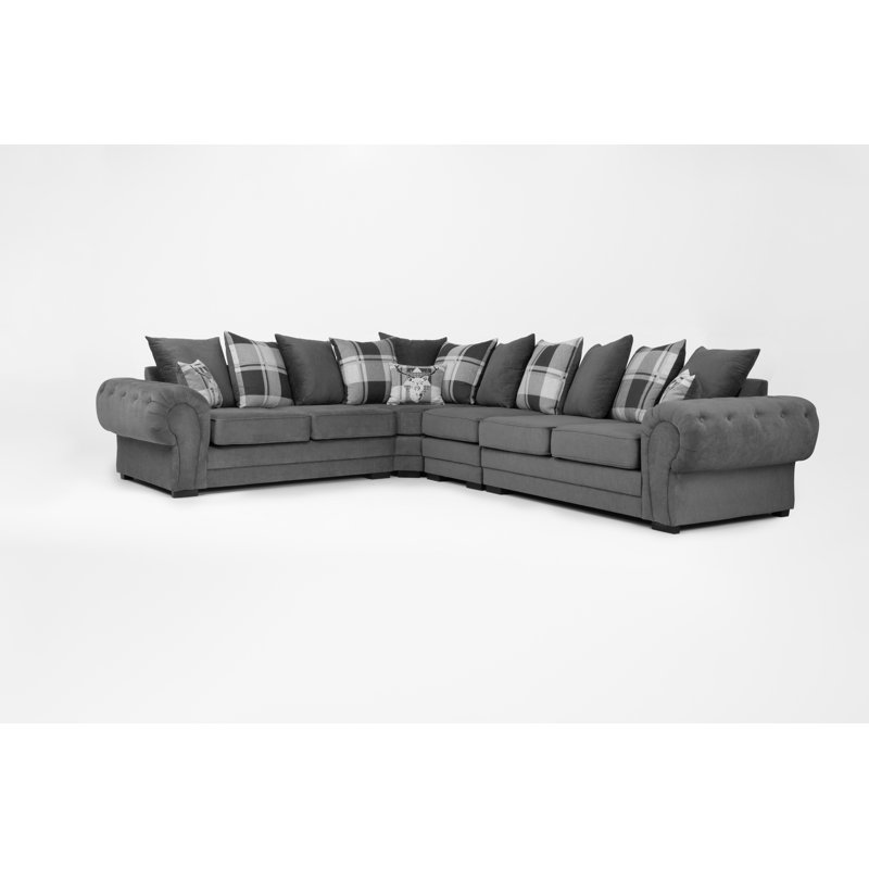 Marlow Home Co. Esser Upholstered Large Corner Sofa Wayfair.co.uk
